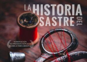 Fragmento del cartel de "La historia del sastre"