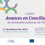 Banner del foro sobre avances en conciliación en Tenerife