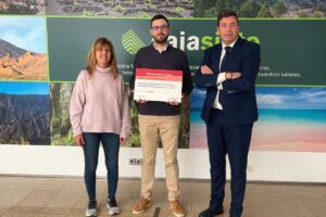 Premio de Cajasiete para Soluciones para La Palma
