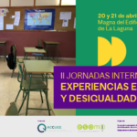 Banner anunciador de las II Jornadas Internacionales de Experiencias Escolares y Desigualdad Social