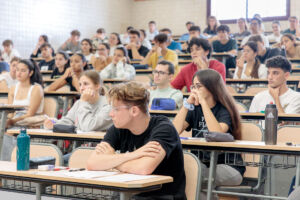 Imagen de archivo del primer examen de la EBAU de junio de 2023.