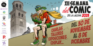 Banner web de la XIII Semana del Cómic de La Laguna
