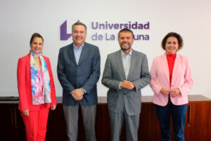 De izquierda a derecha: Isabel León, Héctor Reboso, Francisco García y Pino Caballero.