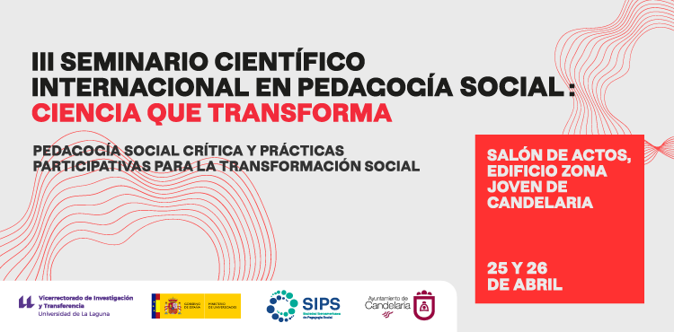 Banner del III Seminario Científico Internacional en Pedagogía Social