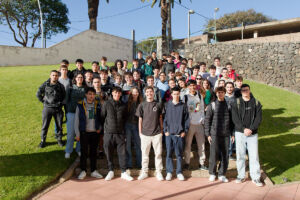 Foto de grupo del alumnado participante.