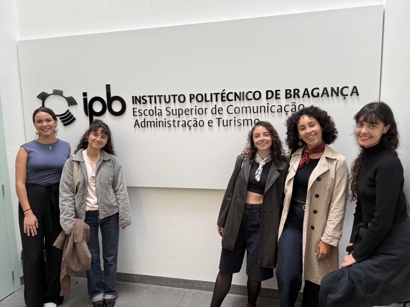 From left to right: Esther González, Adriana Fagundo, Miriam González, Alicia Morales and Mª Teresa Vázquez.