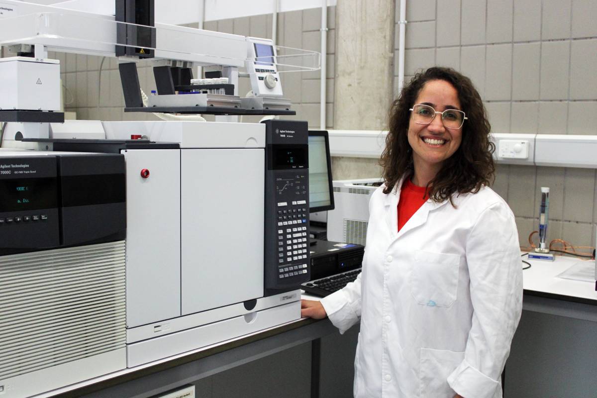 La responsable de este servicio, Nathália Peixoto Nocchi Carneiro.