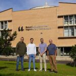 De izqda. a dcha., Santiago Torres, Rafael Herrero, José Manuel González y Juan Albino Méndez.