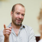 El investigador Niels Janssen en una entrevista reciente.