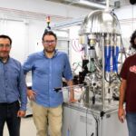 Los responsables actuales de este servicio: Fernando Rivera López (i), Alejandro González Orive (c) y Gonzalo García Silvestro (d).