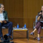 El vicerrector de Docencia de la ULL, José Manuel García Fraga, y la vicerrectora de Vicerrectora de Formación Permanente y Empleabilidad de la ULPGC, Soraya García Sánchez.