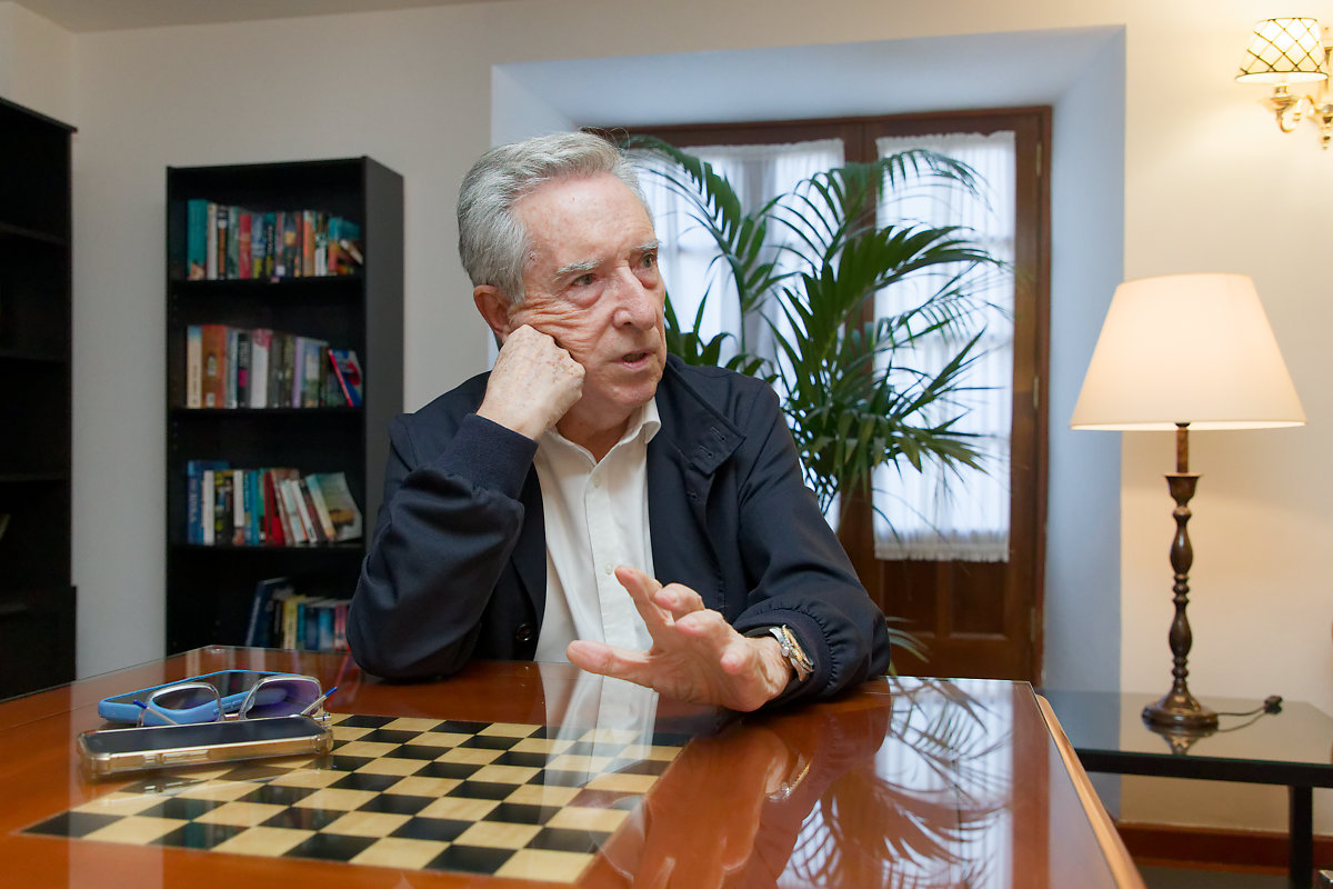Iñaki Gabilondo, entrevistado el día antes de su intervención en el ciclo "Para la libertad. España después de 1975" de la Universidad de La Laguna.