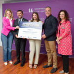 De izquierda a derecha: Elena Vela, Francisco García, Lorena González, José Ramón Barrera e Isabel León.