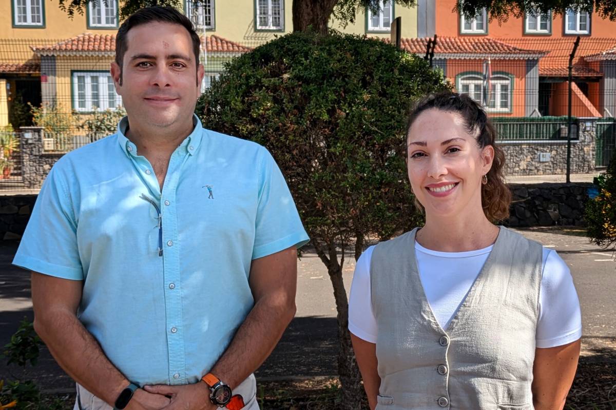 Juan Carlos Santamarta y Noelia Cruz, responsables del proyecto en la ULL.