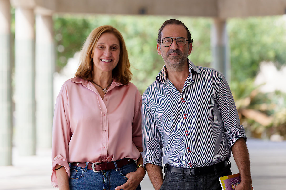 Ángela Torbay y Andrés González Novoa.