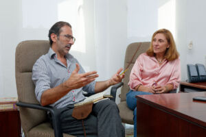 Andrés González Novoa y Ángela Torbay