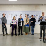 Imagen de la inauguración de la exposición.