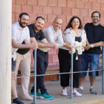 Michael Abdul-Masih, Guillaume Thomas, Carlos Cristo Quintero, Idaira Pacheco y Alejandro Suárez.