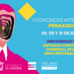 Banner anunciador del congreso sobre pensamiento queer, masculinidades y disidencia sexual