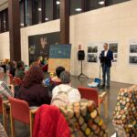 Zapata interviene durante este acto de clausura de la exposición que ha celebrado los primeros 25 años de actividad del observatorio.