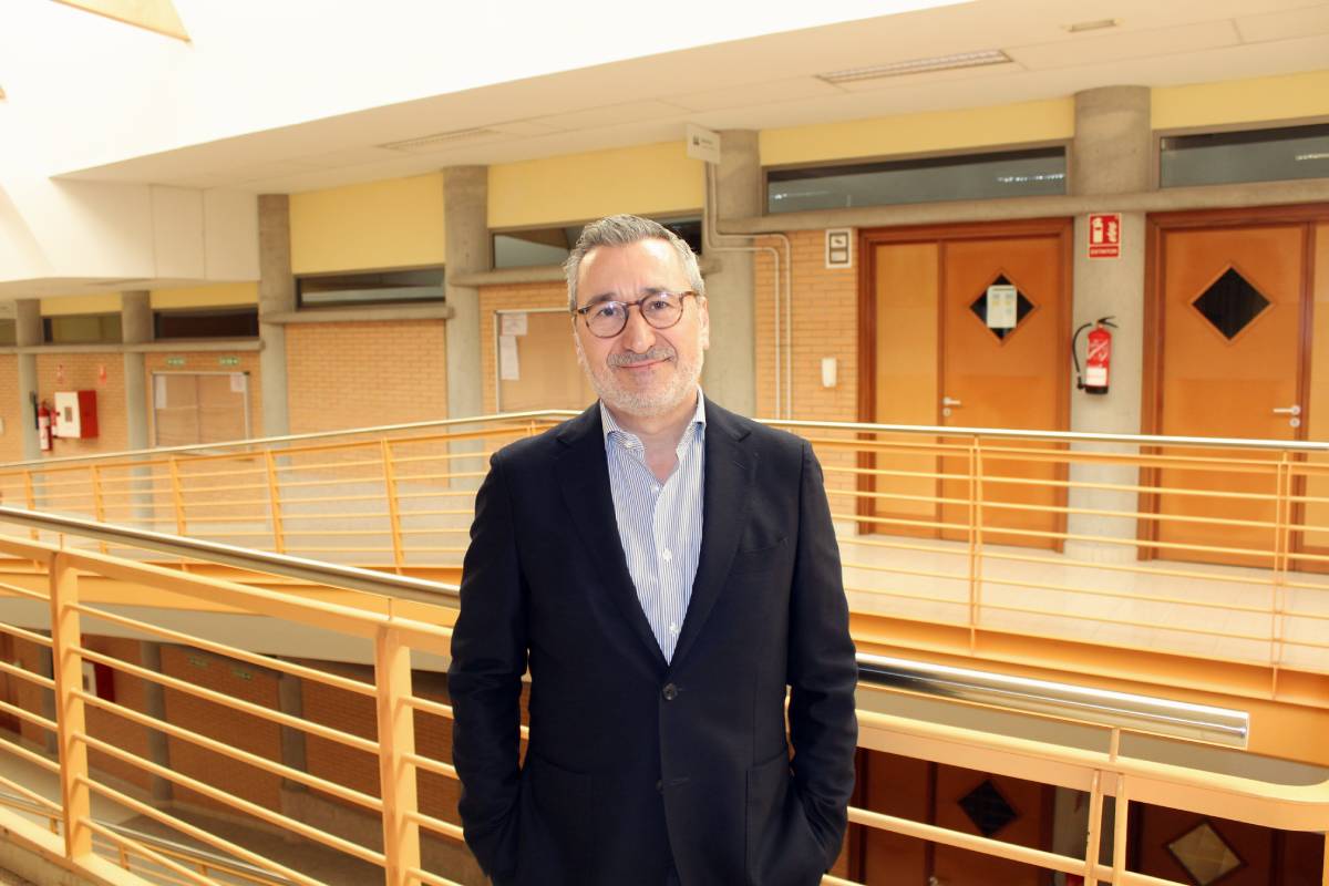 Luís Santos Pais durante su visita a la Universidad de La Laguna en enero de 2026.