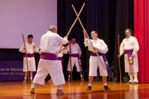 lucha del garrote canario