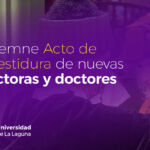 Banner anunciador de la ceremonia de investidura de doctoras y doctores 2026