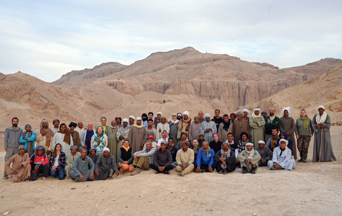 El equipo durante la campaña.