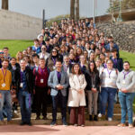 Foto de familia del alumando y profesorado participante en esta fase autonómica de la Olimpiada de Química