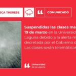 Alerta meteorológica 19 de marzo