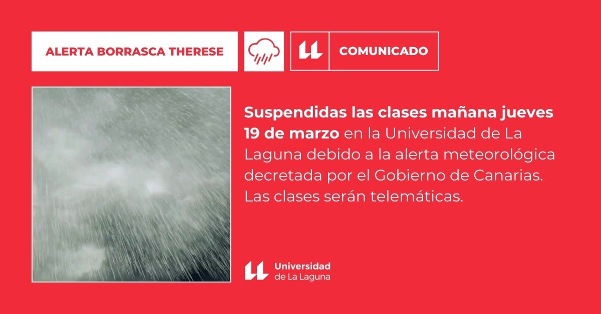 Alerta meteorológica 19 de marzo
