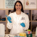 Natalia Martín Carrillo, investigadora del laboratorio de Faunística Parasitaria y Zoonosis del Instituto Universitario de Enfermedades Tropicales y Salud Pública de Canarias, que imparte el primer taller