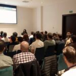 Imagen de la sesión presencial celebrada en el Laguna Gran Hotel como reacción a a declaración de alerta meteorológica.