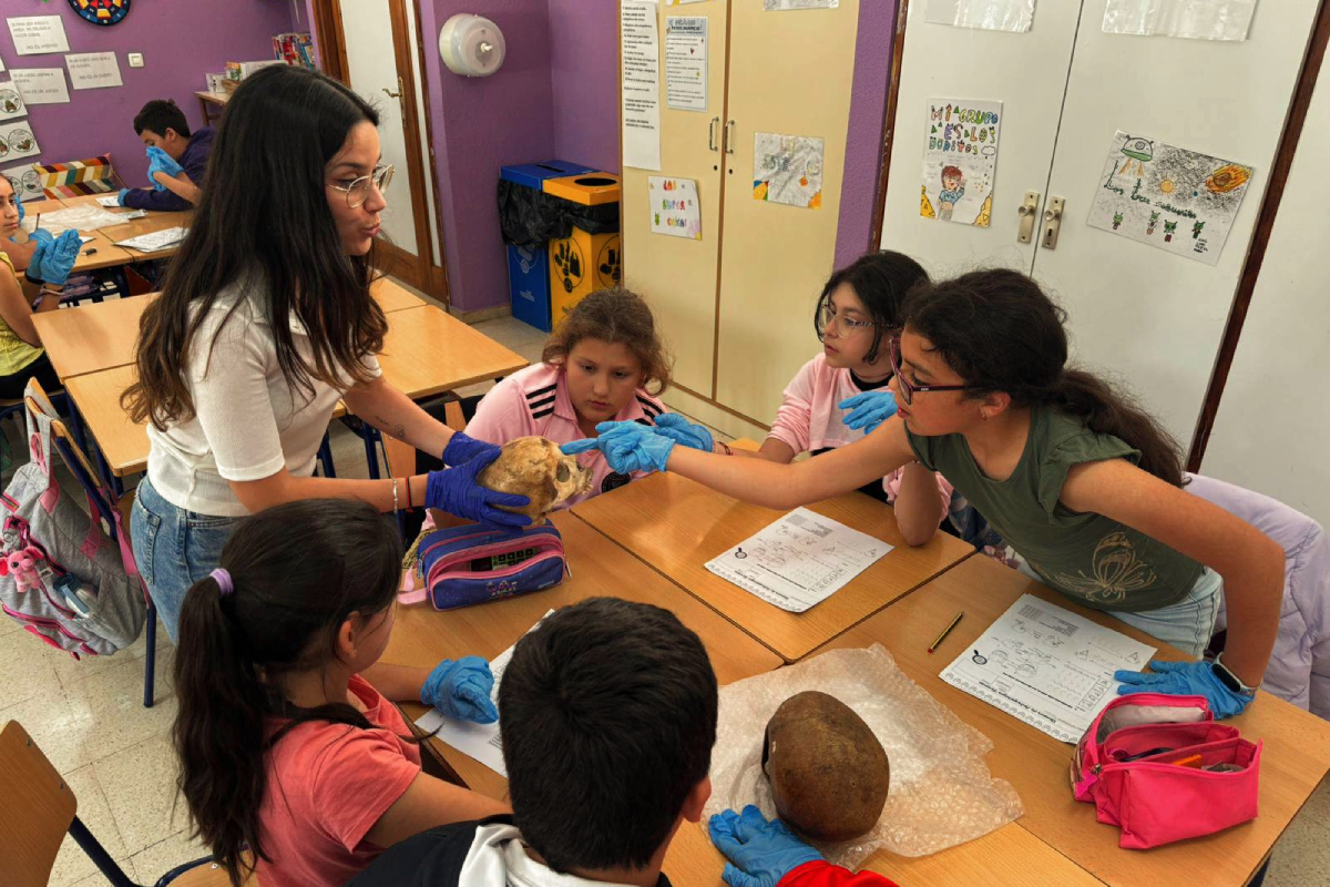 Imagen de archivo de uno de los talleres desarrollados durante la pasada edición del Programa Vocaciones Científicas en Tacoronte.