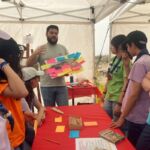 El profesor Eduardo Rodríguez Batista en un momento de esta actividad del programa Aprendizaje-Servicio de la ULL.