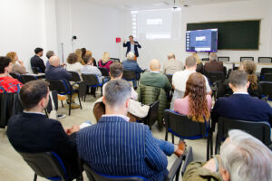 Otro momento del a presentación. 