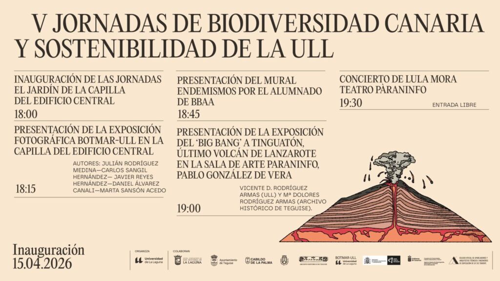 Jornadas de Biodiversidad y Sostenibilidad Canaria