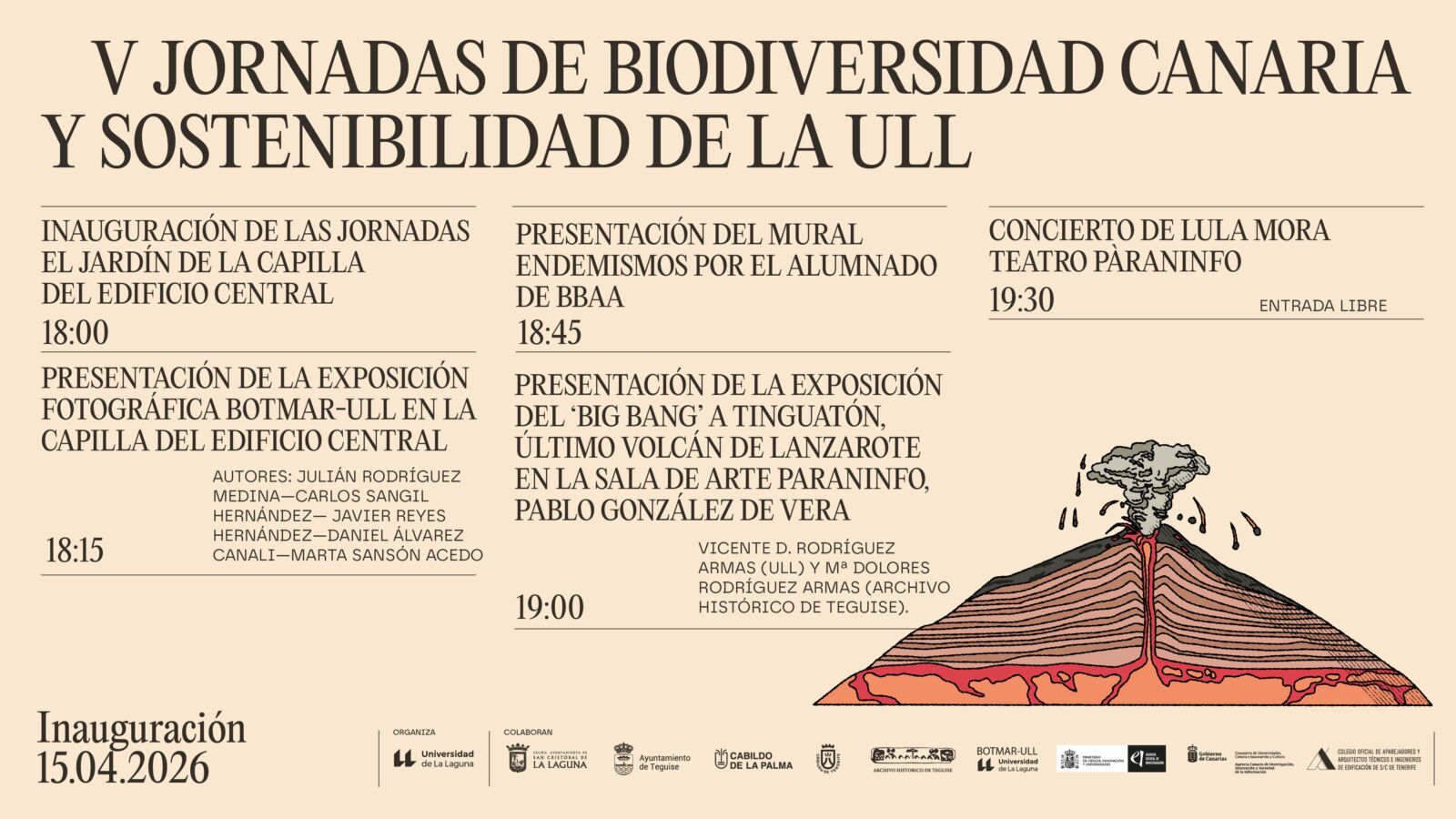Jornadas de Biodiversidad y Sostenibilidad Canaria