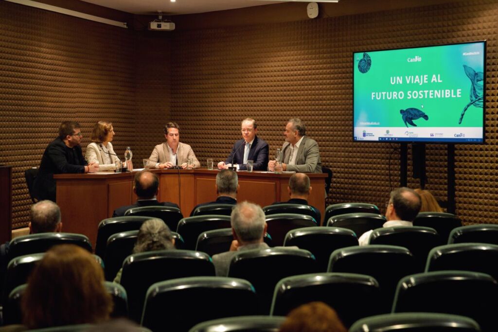 Esta presentación de los avances de Can BIO se desarrolló en la Facultad de Ciencias Sociales y de la Comunicación.