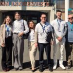 De izquierda a derecha: Tamara González (coach), Ana María Barrera, Vivian Madeleine Rojas, Ángel Goya, Adrián González y Rodrigo Trujillo (comité directivo de STARS EU).