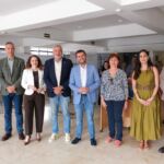 Autoridades y asistentes al acto de inauguración de esta exposición que repasa en la ULPGC los 25 años de andadura del ObiTen.