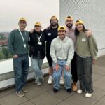 La representación de la ULL en esta edición del Intercampus de STARS EU celebrada en Bremen. De izquierda a derecha: Jesús de las Heras, Cintia Hernández, Tinguaro Zarzuela, Sebastián García, Christopher Domínguez y María Martínez.