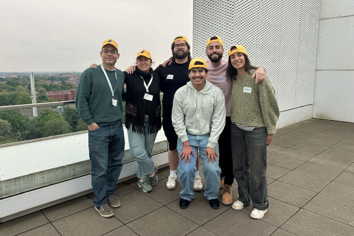 La representación de la ULL en esta edición del Intercampus de STARS EU celebrada en Bremen. De izquierda a derecha: Jesús de las Heras, Cintia Hernández, Tinguaro Zarzuela, Sebastián García, Christopher Domínguez y María Martínez.