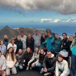 El alumando y profesorado del máster participante en esta semana de prácticas en La Palma.