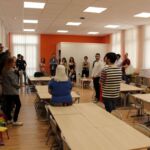 Inauguración del aula "Pequeños/as visitantes" en la Facultad de Educación.