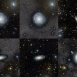 Imágenes profundas de ocho galaxias análogas a la Vía Láctea del proyecto BEARD observadas con la Wide Field Camera del telescopio Isaac Newton en el Observatorio del Roque de los Muchachos. De izquierda a derecha y de arriba abajo: NGC3938, NGC2543, NGC1090, NGC1087, NGC3486, NGC7606, NGC3614 y NGC3810. © Javier Román y Carlos Marrero de la Rosa.