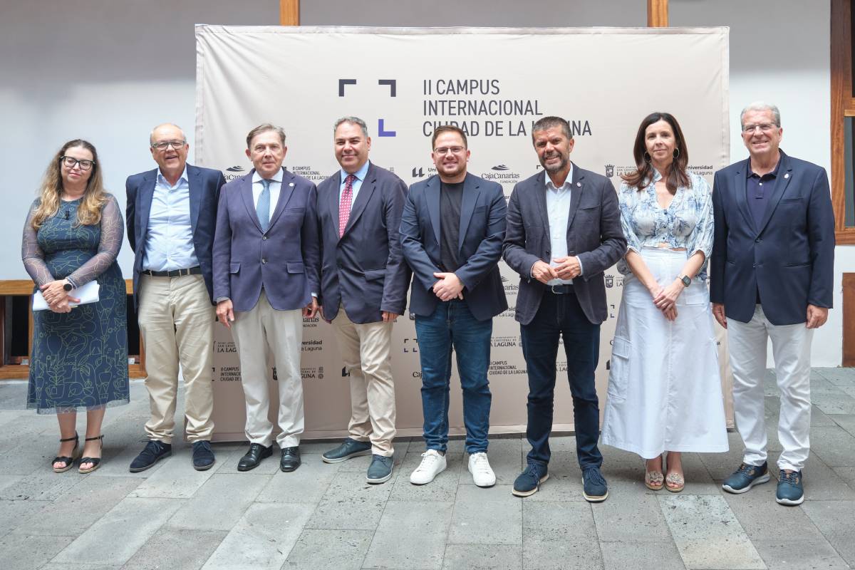 Inauguración de esta exposición que abre el II Campus Internacional Ciudad de La Laguna.