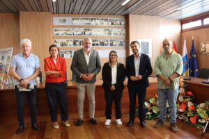 David Castellano, Minerva Alonso, Lluís Serra, Vanesa Martín, Francisco García y Yeray Rodríguez