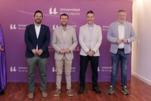 Eduardo García, Francisco García, Federico Cuyás y Gabriel Santos. 