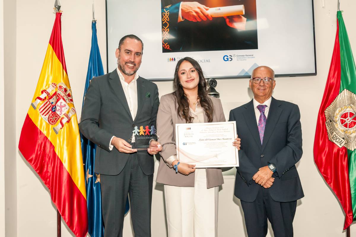 Laura Díaz Inostroza recibió el premio en una ceremonia celebrada el pasado 25 de junio.